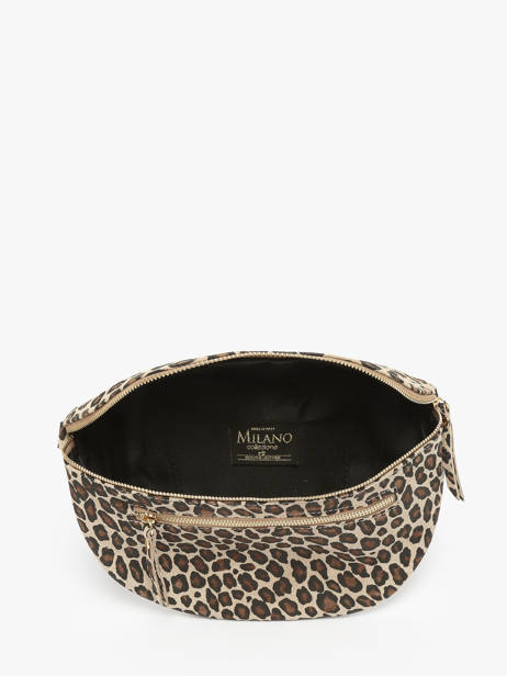 Heuptasje Velvet Leopardo Leder Milano Beige velvet leopardo VL24091 ander zicht 2